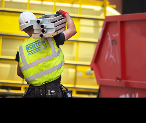 Ashton Scaffold Engineer copyright : Simon Camper Photographer.