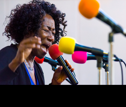 Church Sermon. Hands of Praise. Website Project.  Image copyright : Simon Camper Photographer.