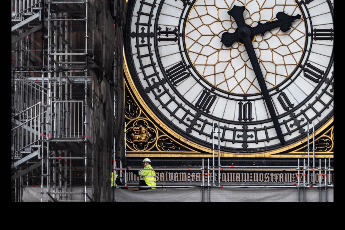 The Great Clock Westminster. Image copyright : Simon Camper Photographer.